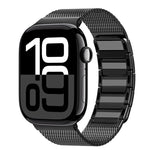 Bracelete Magnética em Aço Inoxidável Trançado em Forma de I, Para Apple Watch 46mm / 49mm / 45mm / 44mm, Para Apple Watch 42mm / 41mm / 40mm / 38mm