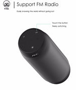 Coluna Estéreo HiFi Sem Fios LED Colorida BQ615 PRO, Combina Bluetooth + Leitor de Cartão TF + Rádio FM + AUX + NFC, BQ615 PRO