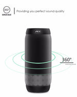 Coluna Estéreo HiFi Sem Fios LED Colorida BQ615 PRO, Combina Bluetooth + Leitor de Cartão TF + Rádio FM + AUX + NFC, BQ615 PRO