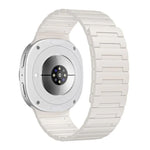 Pulseira de Relógio Magnética em Silicone Macio, Para Samsung Galaxy Watch8 / Watch8 Classic