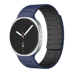 Pulseira de Relógio Magnética em Silicone Macio, Para Samsung Galaxy Watch8 / Watch8 Classic