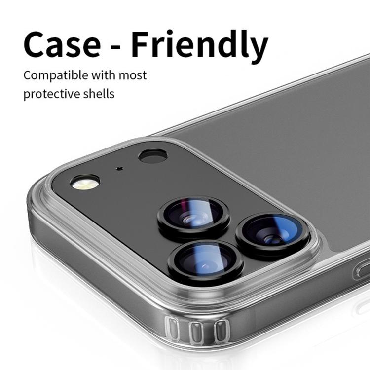 Película protetora de anel metálico para lente com cobertura total Kalebol Armor, para iPhone 17