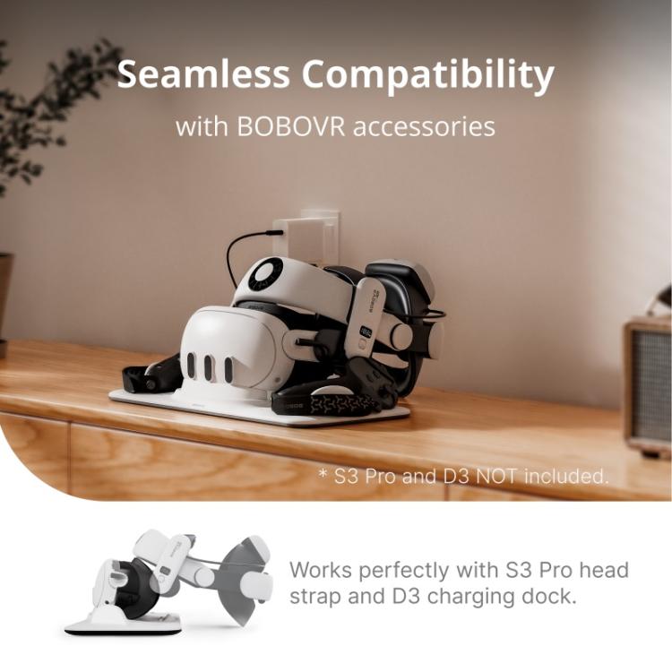 BOBOVR F3 Para Meta Quest 3 Máscara Facial de Substituição Almofada de Arrefecimento Almofada Facial para Headset VR, F3