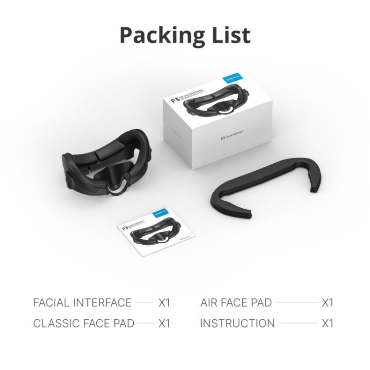BOBOVR F3 Para Meta Quest 3 Máscara Facial de Substituição Almofada de Arrefecimento Almofada Facial para Headset VR, F3