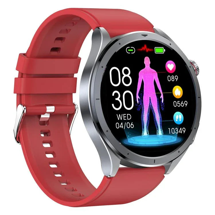 ET472 Relógio Inteligente com Ecrã a Cores de 1,53 polegadas e Pulseira de Silicone, Suporta Perguntas e Respostas Inteligentes AI-GPT
