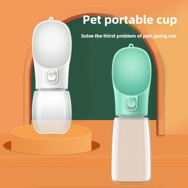 Dispensador Portátil de Água para Animais de Estimação ao Ar Livre, 300ML, 550ML