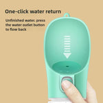 Dispensador Portátil de Água para Animais de Estimação ao Ar Livre, 300ML, 550ML
