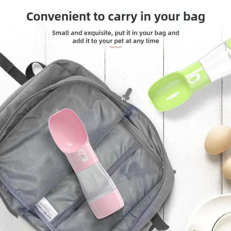 Caneca Multiuso para Viagens ao Ar Livre para Animais de Estimação, Cor Sólida, Estampada