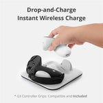 BOBOVR CD3 Para Meta Quest 3 / Meta Quest 3S Dock de Carregamento para Comando Grip VR, Para Meta Quest 3S