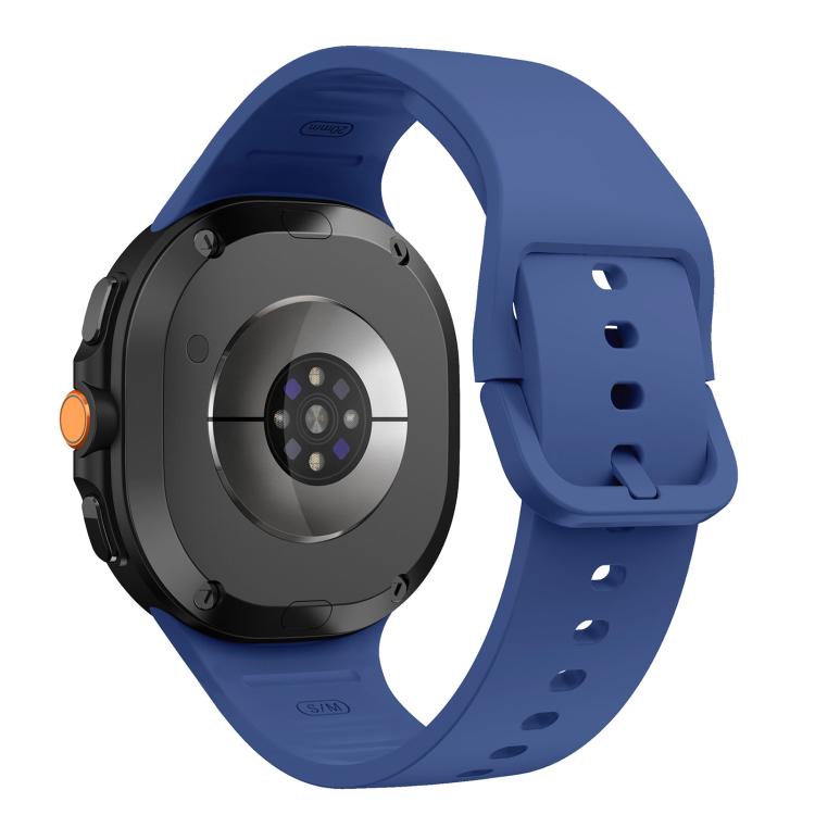 Pulseira de Relógio em Silicone de Cor Sólida e Lisa, Para Samsung Galaxy Watch8 / Watch8 Classic