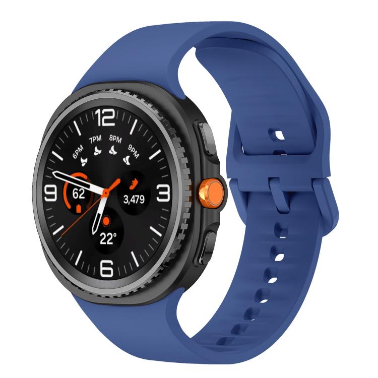 Pulseira de Relógio em Silicone de Cor Sólida e Lisa, Para Samsung Galaxy Watch8 / Watch8 Classic