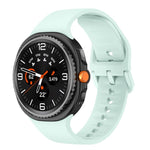Pulseira de Relógio em Silicone de Cor Sólida e Lisa, Para Samsung Galaxy Watch8 / Watch8 Classic