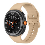 Pulseira de Relógio em Silicone de Cor Sólida e Lisa, Para Samsung Galaxy Watch8 / Watch8 Classic