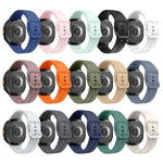 Pulseira de Relógio em Silicone de Cor Sólida e Lisa, Para Samsung Galaxy Watch8 / Watch8 Classic