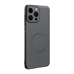 Capa para telemóvel em pele lisa com MagSafe e proteção anti-impactos, Para iPhone 15, Para iPhone 14 Plus, Para iPhone 14, Para iPhone 14 Pro, Para iPhone 14 Pro Max, Para iPhone 13 Pro Max, Para iPhone 13 Pro, Para iPhone 13
