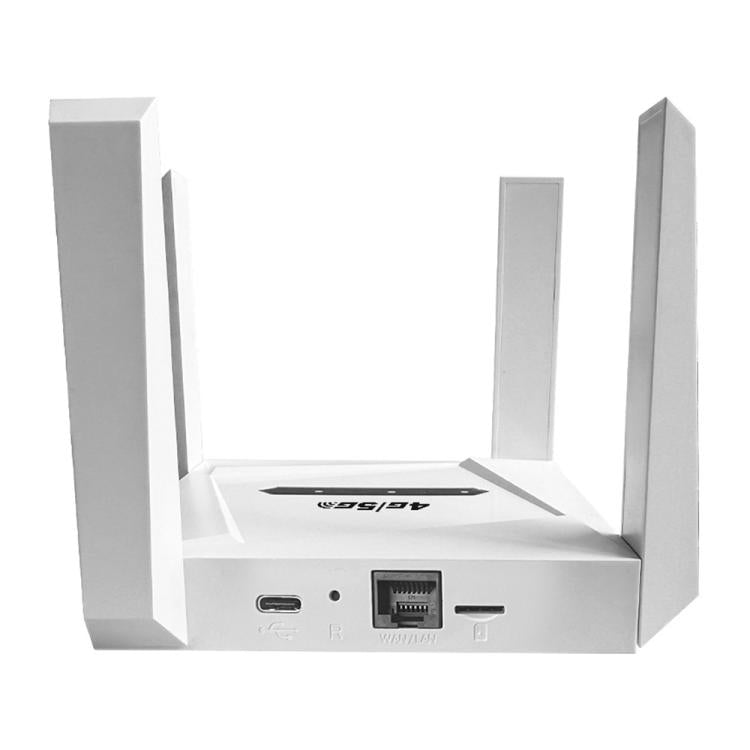 CPF919-E Roteador com 4 Antenas, Slot para Cartão SIM, Porta LAN Única, Versão Eurasiana 4G WiFi, Ficha EUA, Ficha UE