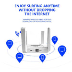 CPF919-E Roteador com 4 Antenas, Slot para Cartão SIM, Porta LAN Única, Versão Eurasiana 4G WiFi, Ficha EUA, Ficha UE