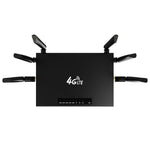 ED128-L Roteador Industrial WiFi 4G LTE 300Mbps para Escritório em Casa com Cartão SIM, Versão Americana, Ficha EUA, Ficha UE