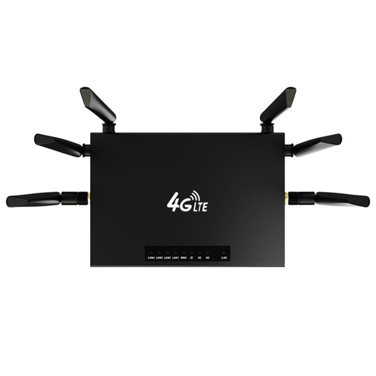 ED128-L Roteador Industrial WiFi 4G LTE 300Mbps para Escritório em Casa com Cartão SIM, Versão Americana, Ficha EUA, Ficha UE