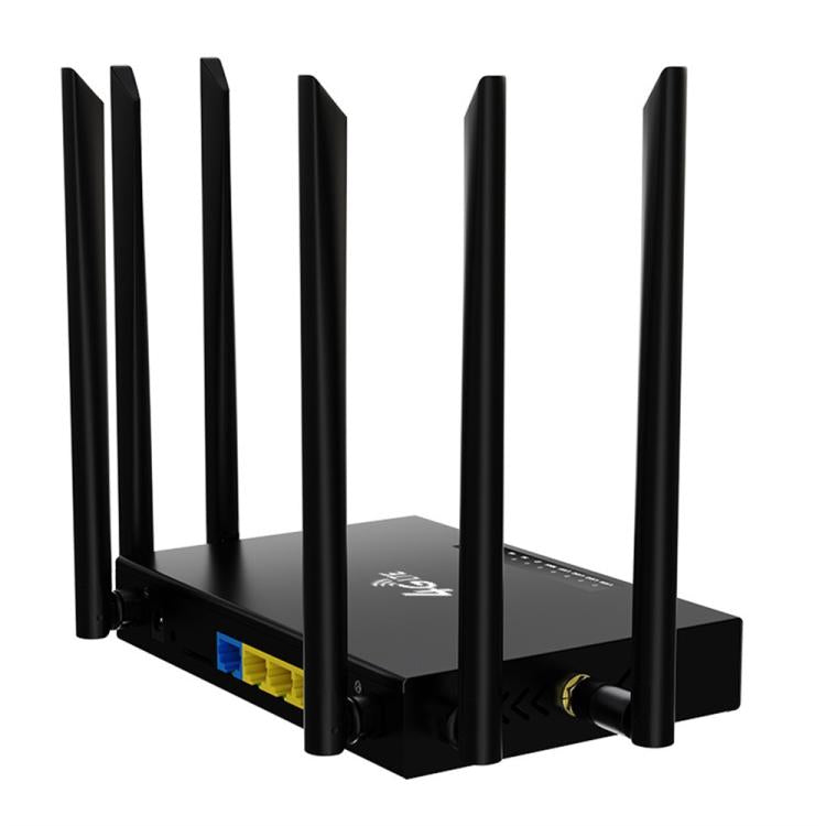 ED128-L Roteador Industrial WiFi 4G LTE 300Mbps para Escritório em Casa com Cartão SIM, Versão Americana, Ficha EUA, Ficha UE