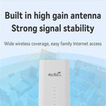 CPF101-E8 Roteador 4G LTE para Escritório em Casa com Cartão SIM, Hotspot WiFi Móvel com 3 Portas LAN, Versão Eurasiana, Ficha EUA, Ficha UE