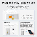 CPF101-L Hotspot WiFi Cartão SIM Suporta 32 Dispositivos Versão Americana Roteador Sem Fios 4G LTE, Ficha EUA, Ficha UE