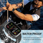 Bracelete em Silicone Bicolor com Textura de Pneu, Para Apple Watch 46mm / 49mm / 45mm / 44mm, Para Apple Watch 42mm / 41mm / 40mm / 38mm