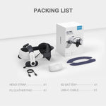 BOBOVR M3 Pro Para Meta Quest 3S / 3 Fita de Cabeça VR com Bateria de 5200mAh, M3 Pro