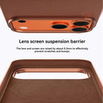 Capa para telemóvel em PC texturizado com MagSafe e design oco, sem botão AI para câmara, Para iPhone 17 Pro Max, Para iPhone 17 Pro, Para iPhone 17