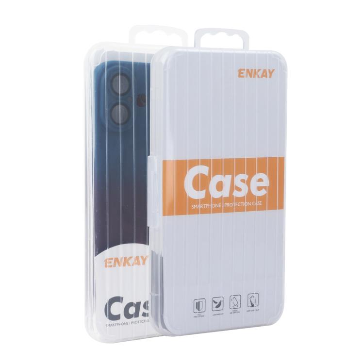 Capa para telemóvel em TPU mate ENKAY com MagSafe e película para lente, Para iPhone 17 Pro Max, Para iPhone 17 Pro, Para iPhone 17, Para iPhone Air