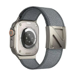Bracelete em Nylon Bicolor com Fecho Magnético em Forma de Z, Para Apple Watch 46mm / 49mm / 45mm / 44mm, Para Apple Watch 42mm / 41mm / 40mm / 38mm
