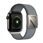 Bracelete em Nylon Bicolor com Fecho Magnético em Forma de Z, Para Apple Watch 46mm / 49mm / 45mm / 44mm, Para Apple Watch 42mm / 41mm / 40mm / 38mm