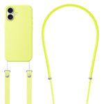 Capa para telemóvel em silicone líquido magnético com animação pop-up e nylon imitação, com tira transversal, Para iPhone 17 Pro Max, Para iPhone 17 Pro, Para iPhone 17
