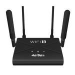CPE907-E Edição Eurasiana Velocidade de Download 150Mbps 4 Antenas Roteador Cartão SIM 4G LTE WiFi, Ficha EUA, Ficha UE