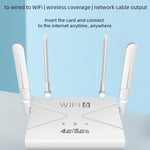 CPE907-E Edição Eurasiana Velocidade de Download 150Mbps 4 Antenas Roteador Cartão SIM 4G LTE WiFi, Ficha EUA, Ficha UE