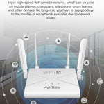 CPE907-E Edição Eurasiana Velocidade de Download 150Mbps 4 Antenas Roteador Cartão SIM 4G LTE WiFi, Ficha EUA, Ficha UE