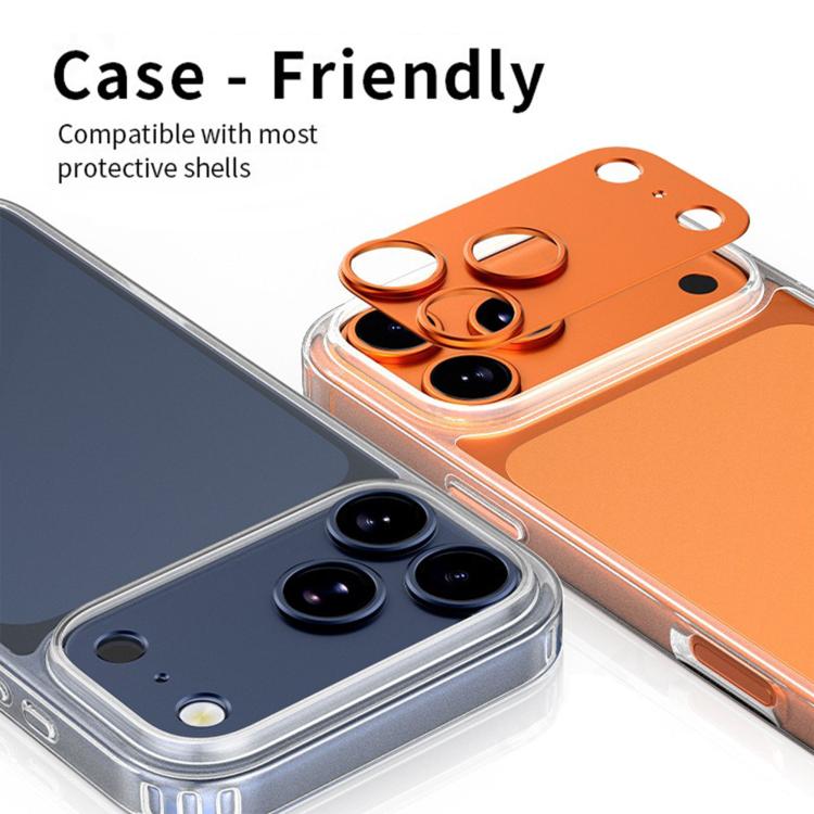 Kalebol Anel Protetor de Lente Oca Convexa Metálica, Para iPhone 17 Pro Max, Para iPhone 17 Pro