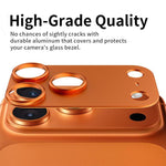 Kalebol Anel Protetor de Lente Oca Convexa Metálica, Para iPhone 17 Pro Max, Para iPhone 17 Pro