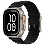 Pulseira de Relógio em Nylon Sarja Estilo H, para Apple Watch 46mm / 49mm / 45mm / 44mm, para Apple Watch 42mm / 41mm / 40mm / 38mm