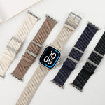 Pulseira de Relógio em Nylon Sarja Estilo H, para Apple Watch 46mm / 49mm / 45mm / 44mm, para Apple Watch 42mm / 41mm / 40mm / 38mm