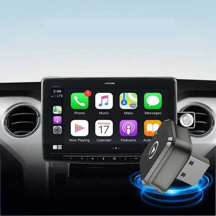 M4 Caixa 2 em 1 Android Auto Carplay Adaptador Sem Fios para Carro Máquina Inteligente Módulo de Interconexão, M4