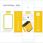 Carregador Multiporta TE-PD43 Type-C x 3, USB-A x 2 para Telemóveis / Tablets, Ficha US, Ficha US
