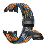 Correia de relógio trançada em nylon elástico com fecho magnético, Para Samsung Galaxy Watch8 / Watch8 Classic