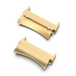 Um par de conectores para correia de relógio em metal de aço inoxidável 20mm, Para Samsung Galaxy Watch7 40mm / 44mm