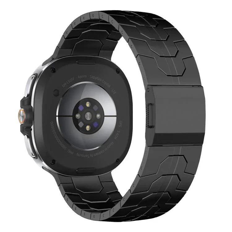 Correia de relógio em aço inoxidável com fecho magnético, Para Samsung Galaxy Watch8 / Watch8 Classic