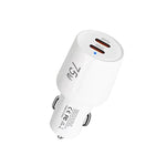 Carregador de Carro de Carregamento Rápido de Dupla Porta TE-P66 75W Tipo-C x 2 PD45W, TE-P66