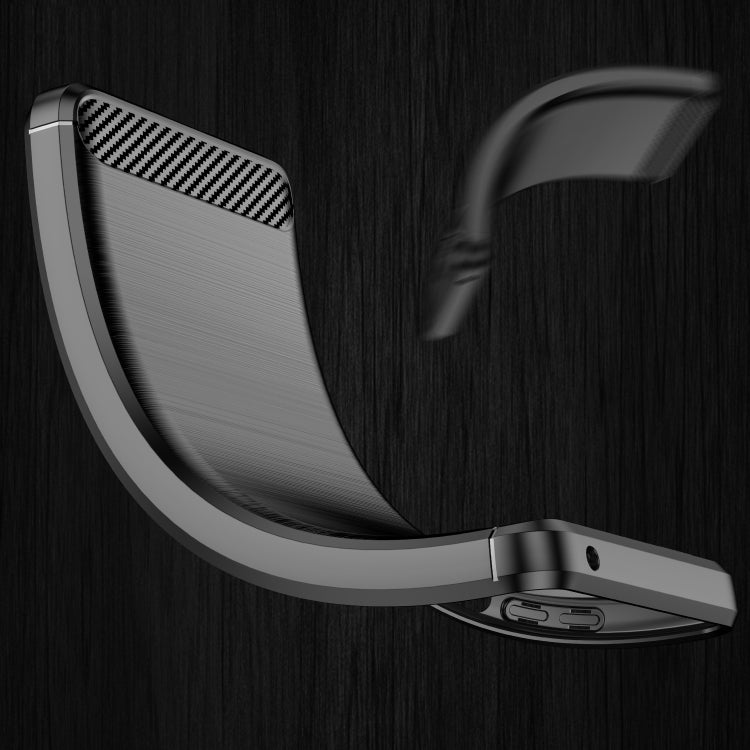 Brushed Texture Carbon Fiber TPU Case for iPhone XI 2019, For iPhone 11 Pro