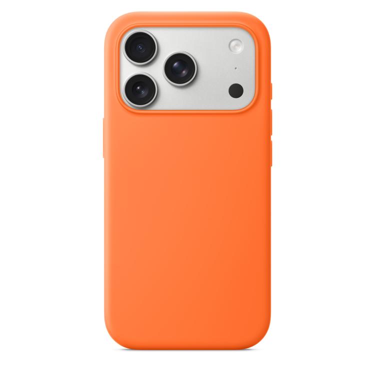 Capa oficial para telemóvel em silicone líquido com orifício para cordão, Para iPhone 17 Pro Max, Para iPhone 17 Pro, Para iPhone 17