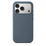 Capa oficial para telemóvel em silicone líquido com orifício para cordão, Para iPhone 17 Pro Max, Para iPhone 17 Pro, Para iPhone 17