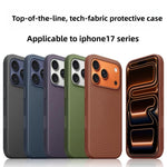 Capa oficial para telemóvel MagSafe em TPU com textura de tecido tecnológico lateral e botão de câmara AI, Para iPhone 17 Pro Max, Para iPhone 17 Pro